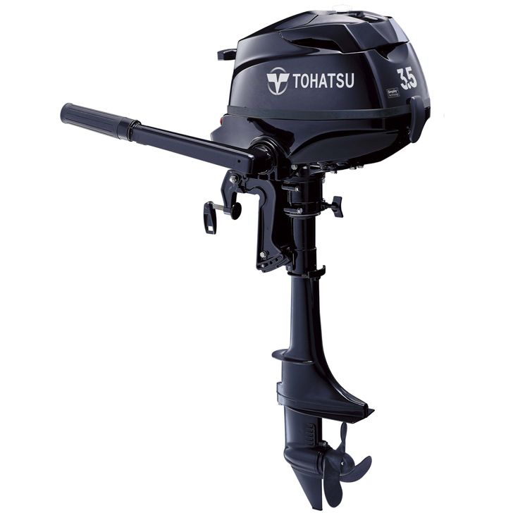 Tohatsu 3.5, 3.5hp outboard, dingy engine 