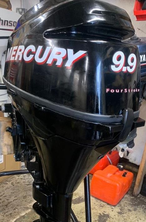 Mercury 9.9 Remote control, electric start, long shaft